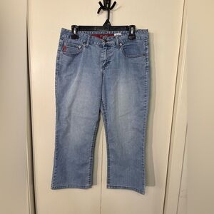 Mudd Blue Ankle Cropped Jeans